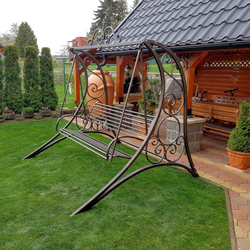 Luxury garden swing for relaxation and comfort  garden furniture