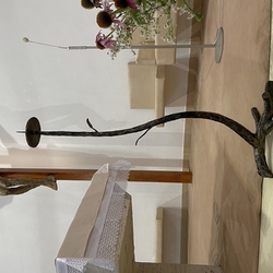 An oak branch candlestick in the church in the village of Soko near Koice - Slovakia