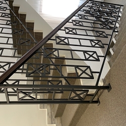 High quality interior railing in Grand Hotel Bellevue in Horn Smokovec  The High Tatras