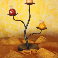 Forged candleholders  simple design