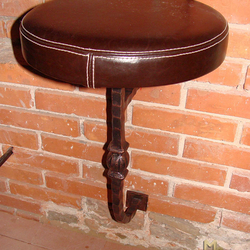 Luxusn kovan barov stolika s koou - kovan nbytok