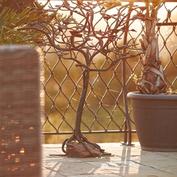 Luxusn kovan svietnik na terase - rune kovan svietnik strom