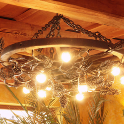 A luxury chandelier Pine - an interior light