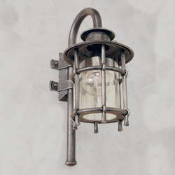 A wrought iron wall light Classic/T - exclusive lamps