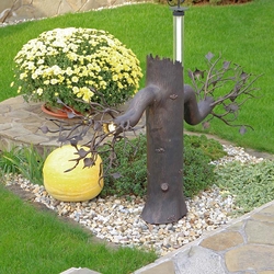 A luxurious wrought iron garden lamp - Fairy-tale tree