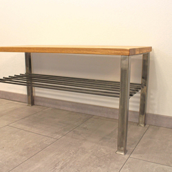 Modern shoe rack also as high quality bench – anteroom furniture