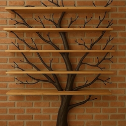 Étagère Arbre – une œuvre d’art forgée à la main Étagère Arbre – une œuvre d’art forgée à la main
