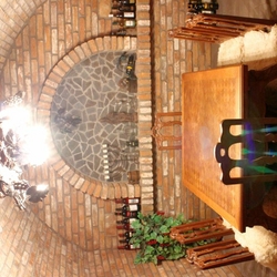 Wine cellar with lighting and decorations from UKOVMI