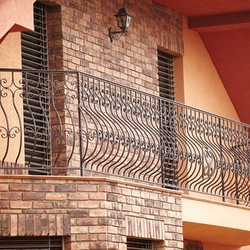 Кованые перила - балкон