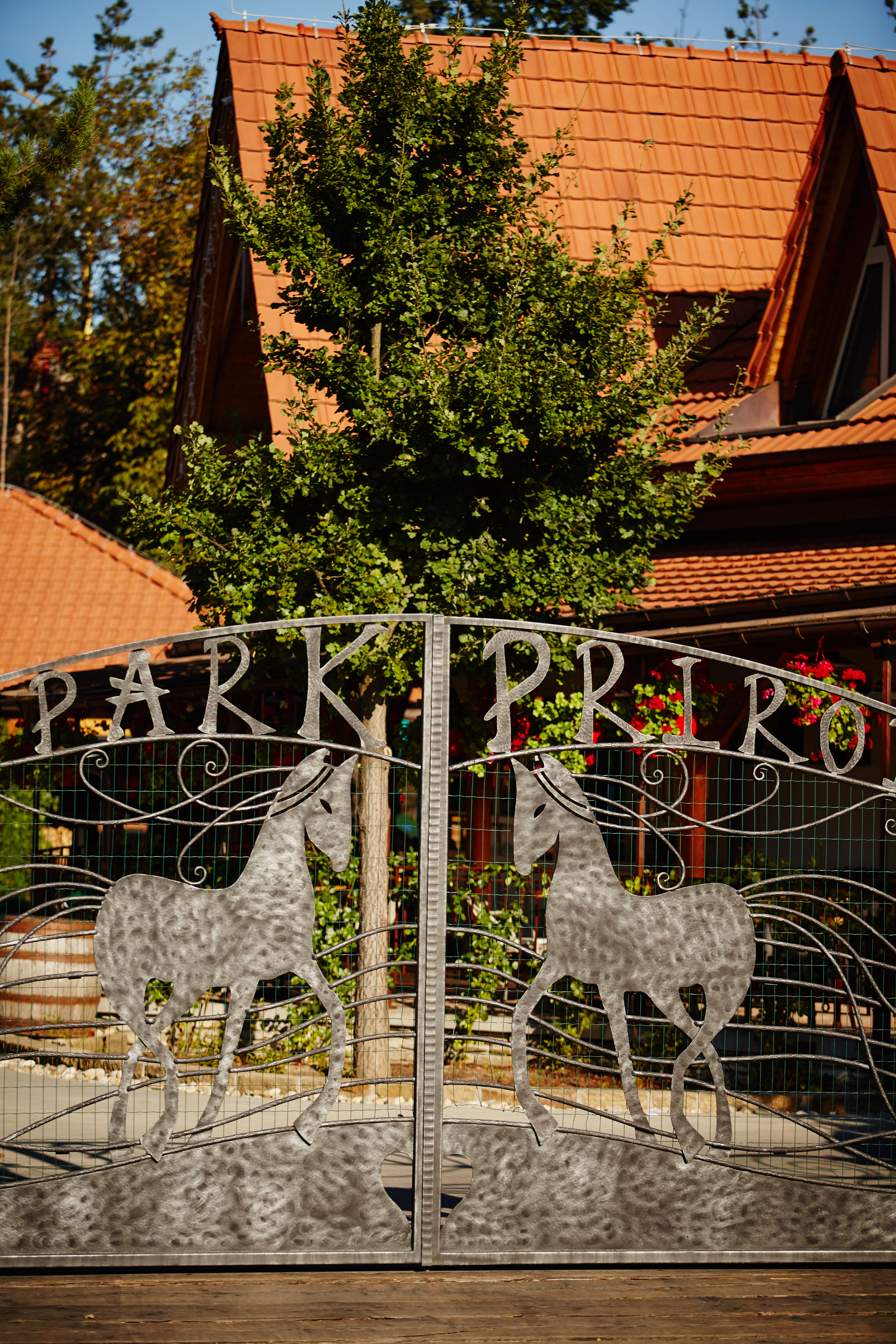 Výnimočná kovaná brána Park prírody